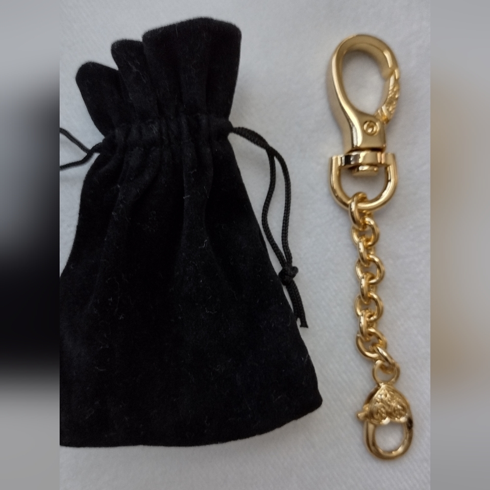 Purse Charm Key Chain Golden